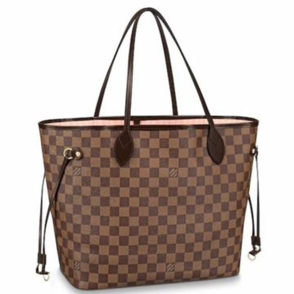 Louis Vuitton Handbags - Auth NEW Louis Vuitton Neverfull MM rose damier